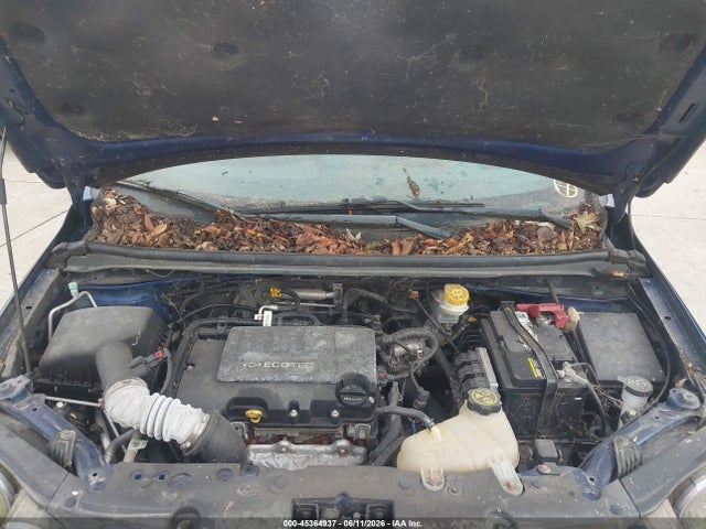 45364937 :رقم المزاد ، 1G1JE6SB4E4216336 vin ، 2014 Chevrolet Sonic Ltz Auto مزاد بيع