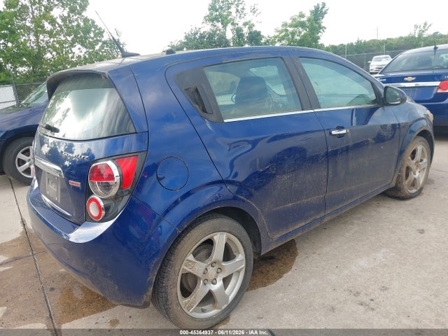 45364937 :رقم المزاد ، 1G1JE6SB4E4216336 vin ، 2014 Chevrolet Sonic Ltz Auto مزاد بيع