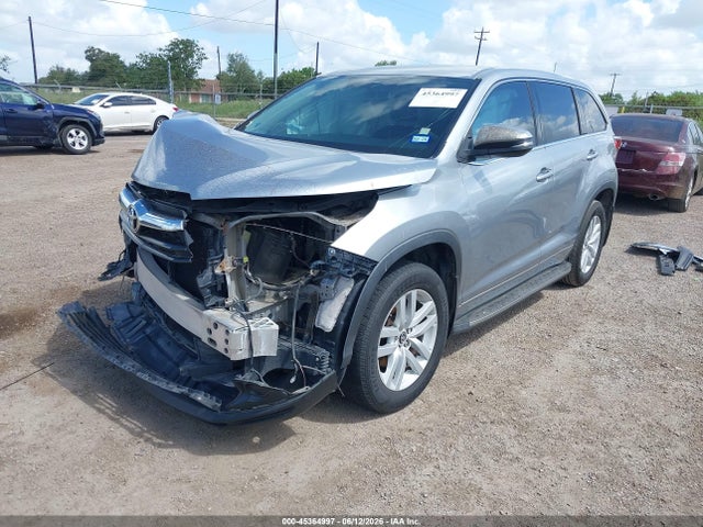 2016 Toyota Highlander Le V6 მანქანა იყიდება აუქციონზე, vin: 5TDZKRFHXGS153155, აუქციონის ნომერი: 45364997
