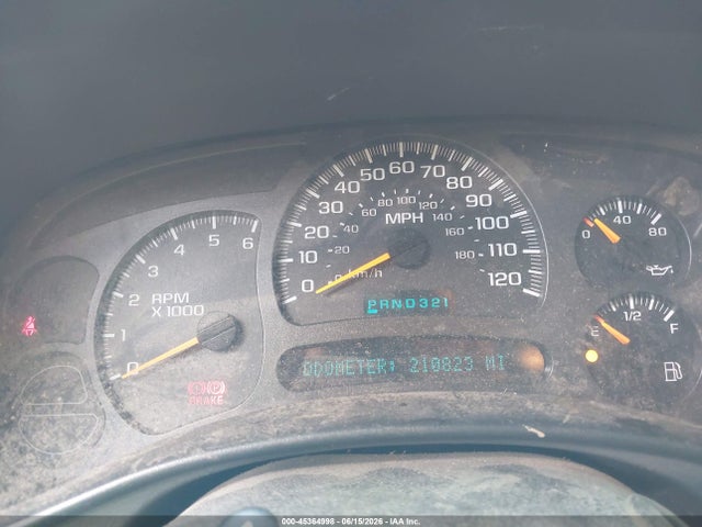 Aukcja sprzedaży 2003 Chevrolet Silverado 1500 Ls, vin: 2GCEK19T731279698, numer aukcji: 45364998