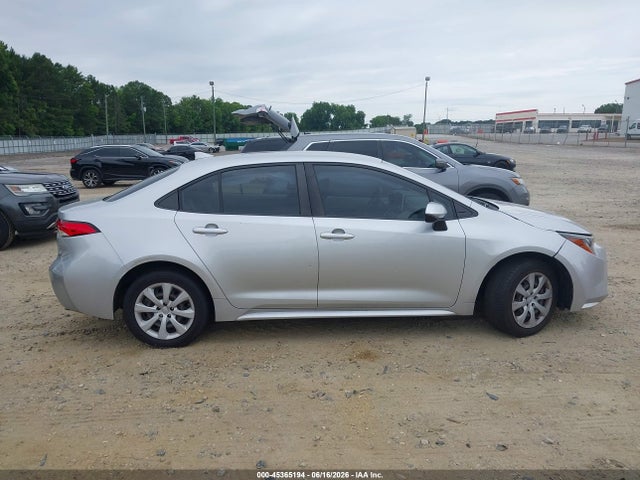 2020 Toyota Corolla Le მანქანა იყიდება აუქციონზე, vin: JTDEPRAE5LJ075260, აუქციონის ნომერი: 45365194