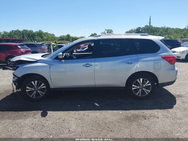 2019 Nissan Pathfinder Sv მანქანა იყიდება აუქციონზე, vin: 5N1DR2MN8KC618527, აუქციონის ნომერი: 45365235