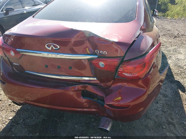 Продажа на аукционе авто 2015 Infiniti Q50 Premium, vin: JN1BV7AR1FM405420, номер лота: 45365293