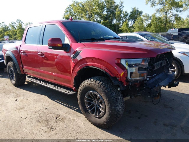 2020 Ford F-150 Raptor მანქანა იყიდება აუქციონზე, vin: 1FTFW1RG5LFA35035, აუქციონის ნომერი: 45365380