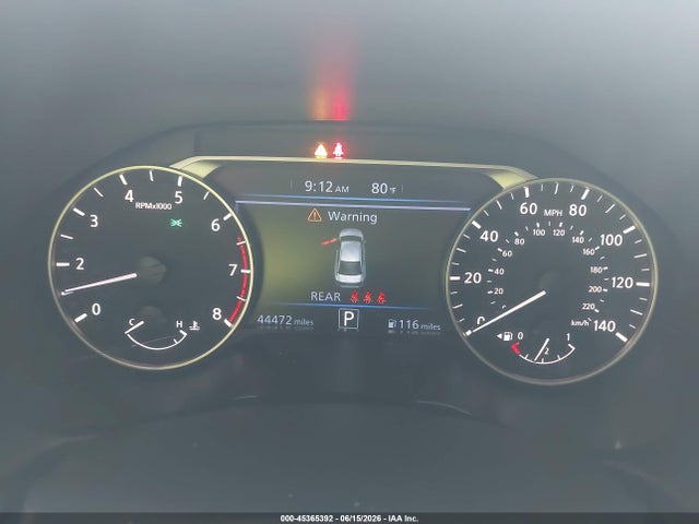 1N4BL4CV6PN334597 Nissan Altima Sr Fwd