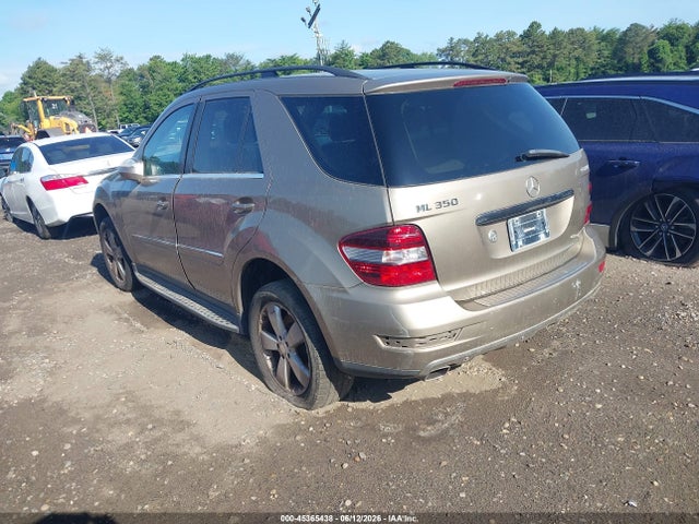 Aukcja sprzedaży 2010 Mercedes-benz Ml 350 4matic, vin: 4JGBB8GB2AA559257, numer aukcji: 45365438
