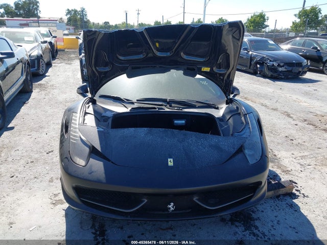 Aukcja sprzedaży 2013 Ferrari 458 Spider, vin: ZFF68NHA6D0190763, numer aukcji: 45365478