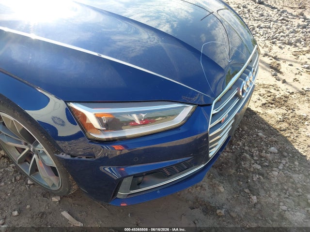 45365508 :رقم المزاد ، WAUC4CF51JA011412 vin ، 2018 Audi S5 3.0t Premium Plus مزاد بيع