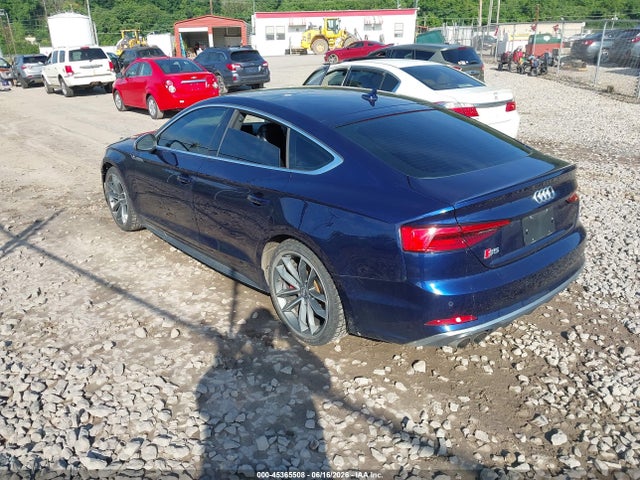45365508 :رقم المزاد ، WAUC4CF51JA011412 vin ، 2018 Audi S5 3.0t Premium Plus مزاد بيع