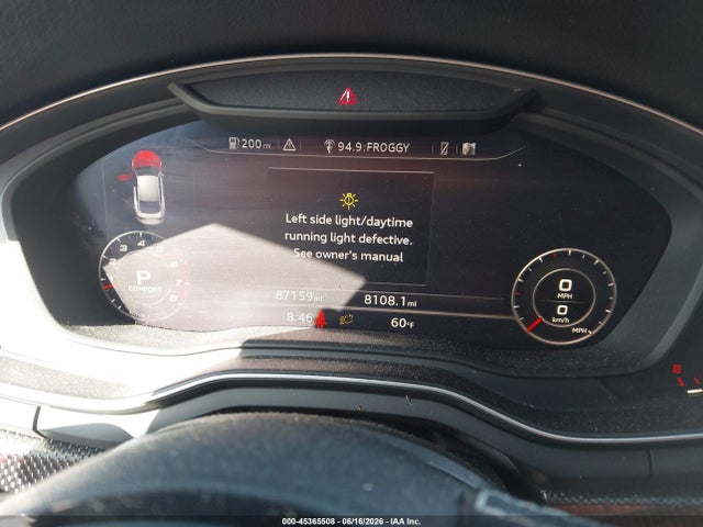 45365508 :رقم المزاد ، WAUC4CF51JA011412 vin ، 2018 Audi S5 3.0t Premium Plus مزاد بيع
