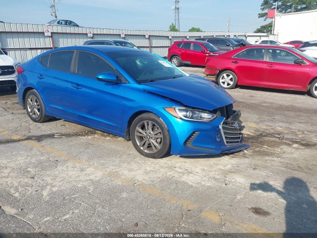 2018 Hyundai Elantra Sel მანქანა იყიდება აუქციონზე, vin: KMHD84LF3JU657334, აუქციონის ნომერი: 45365518
