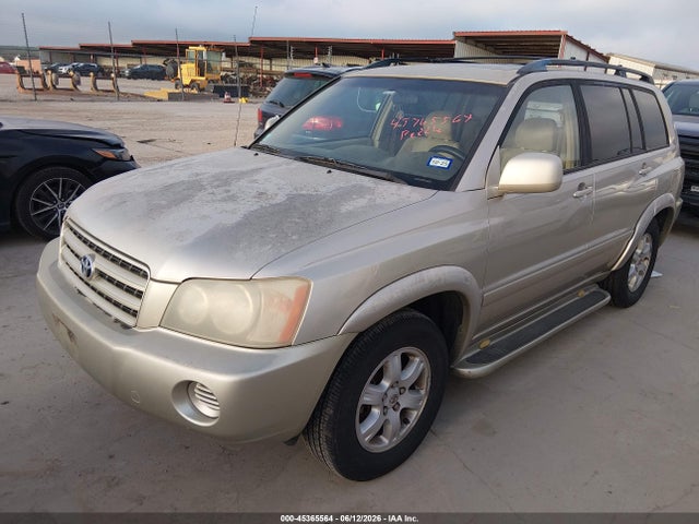 Aukcja sprzedaży 2003 Toyota Highlander V6, vin: JTEGF21AX30080651, numer aukcji: 45365564
