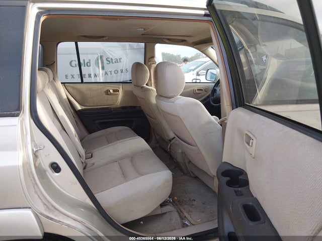 Aukcja sprzedaży 2003 Toyota Highlander V6, vin: JTEGF21AX30080651, numer aukcji: 45365564