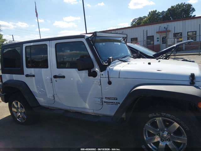Aukcja sprzedaży 2013 Jeep Wrangler Unlimited Sport, vin: 1C4BJWDG2DL513738, numer aukcji: 45365592