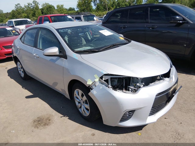 Auction sale of the 2015 Toyota Corolla Le, vin: 2T1BURHE7FC436862, lot number: 45365596