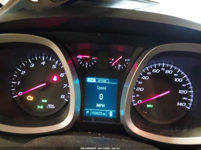 45365626 :رقم المزاد ، 2GNALBEK7E6143891 vin ، 2014 Chevrolet Equinox Lt مزاد بيع