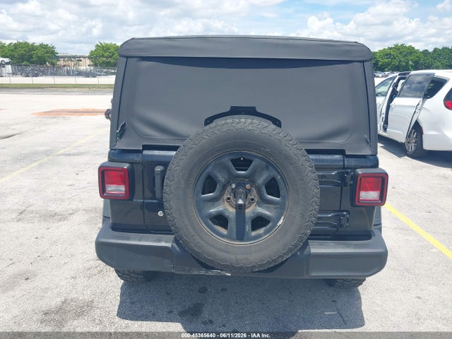 2020 Jeep Wrangler Sport 4x4 მანქანა იყიდება აუქციონზე, vin: 1C4GJXAGXLW162624, აუქციონის ნომერი: 45365640