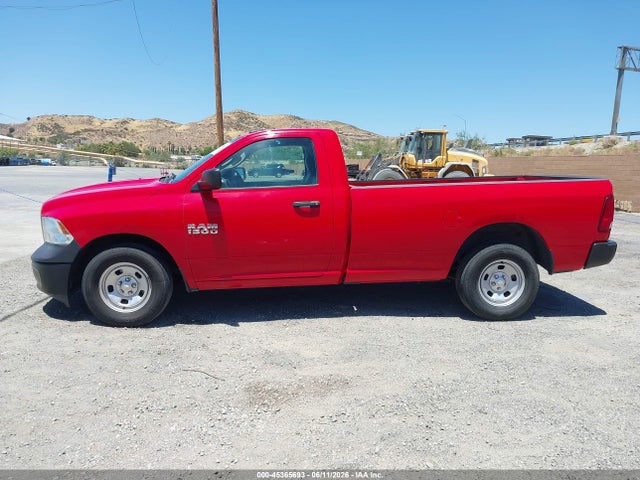 45365693 :رقم المزاد ، 3C6JR6DG9HG764786 vin ، 2017 Ram 1500 Tradesman  4x2 8' Box مزاد بيع