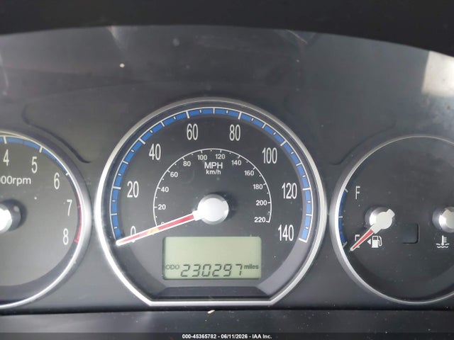 2009 Hyundai Santa Fe Limited მანქანა იყიდება აუქციონზე, vin: 5NMSH13E39H310543, აუქციონის ნომერი: 45365782