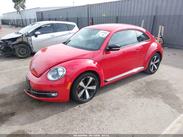 45365890 :رقم المزاد ، 3VWVA7AT2DM634883 vin ، 2013 Volkswagen Beetle 2.0t Turbo مزاد بيع