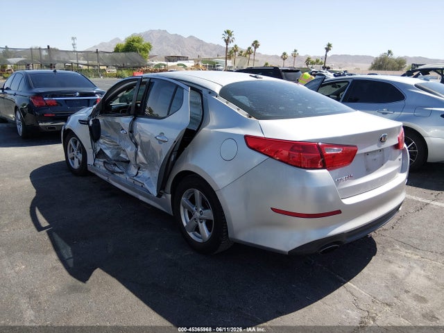 2014 Kia Optima Lx მანქანა იყიდება აუქციონზე, vin: 5XXGM4A79EG288645, აუქციონის ნომერი: 45365968