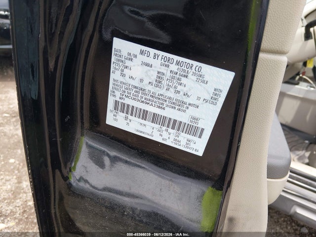 45366039 :رقم المزاد ، 1FMCU03G69KA33866 vin ، 2009 Ford Escape Xlt مزاد بيع