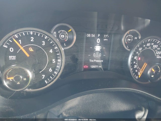 45366043 :رقم المزاد ، 1C6RRECT6KN609638 vin ، 2019 Ram 1500 Tradesman  4x2 6'4 Box مزاد بيع