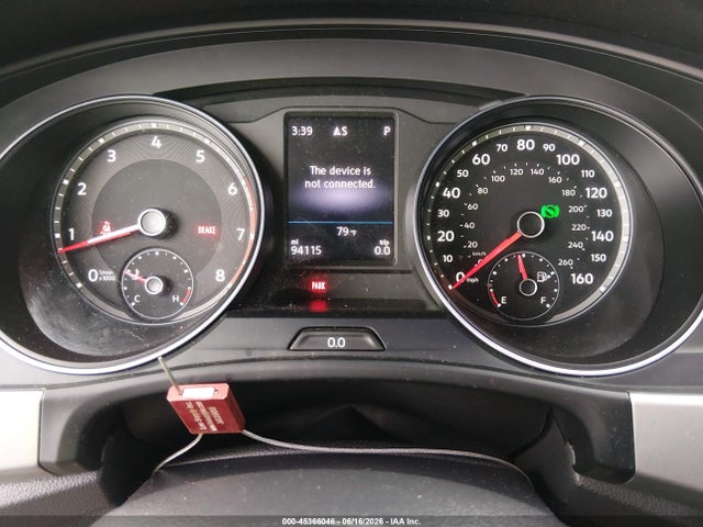 2019 Volkswagen Atlas 3.6l V6 Se მანქანა იყიდება აუქციონზე, vin: 1V2LR2CA6KC533635, აუქციონის ნომერი: 45366046