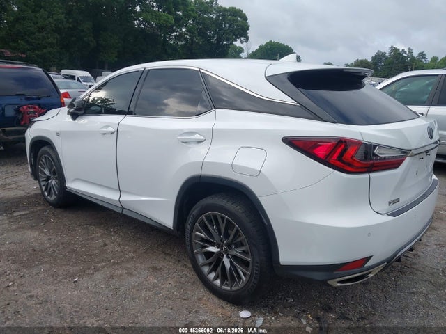 Продаж на аукціоні авто 2020 Lexus Rx 350 F Sport, vin: 2T2SZMDA2LC251729, номер лоту: 45366092