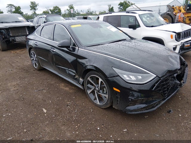 Auction sale of the 2022 Hyundai Sonata Sel Plus, vin: 5NPEJ4J29NH139676, lot number: 45366096
