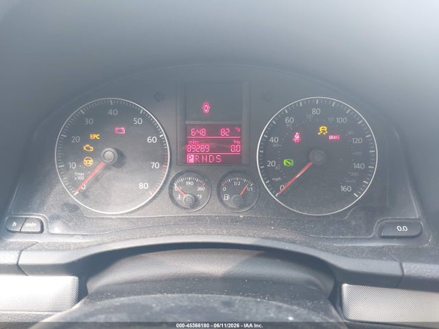 Aukcja sprzedaży 2008 Volkswagen Jetta Wolfsburg Edition, vin: 3VWRA71K48M180148, numer aukcji: 45366180