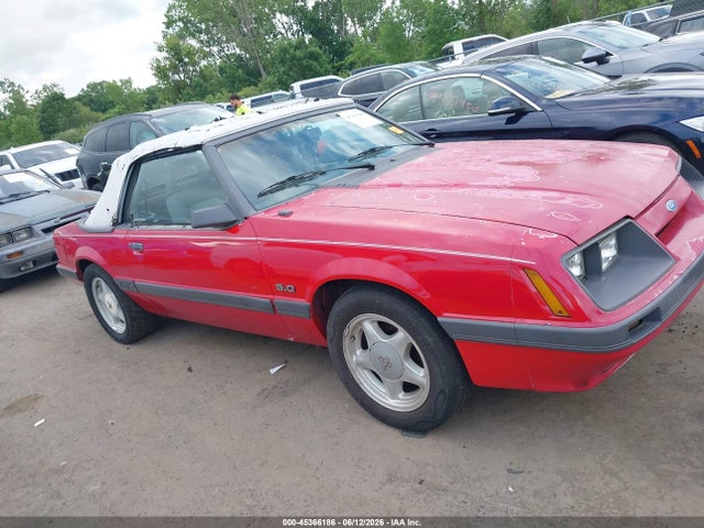 Aukcja sprzedaży 1985 Ford Mustang Lx/gt, vin: 1FABP27M2FF117292, numer aukcji: 45366186