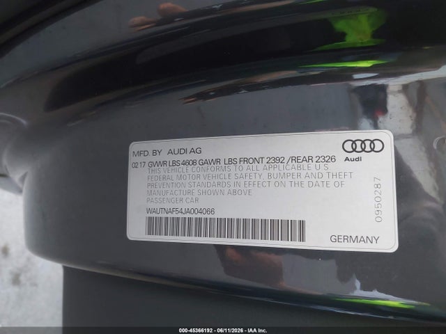 Audi A5 2.0t Premium 2018 WAUTNAF54JA004066 Image 9