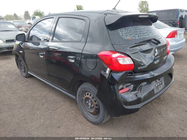 Auction sale of the 2017 Mitsubishi Mirage Es, vin: ML32A3HJXHH016971, lot number: 45366226