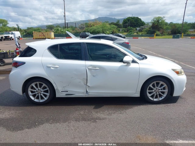 2013 Lexus Ct 200h მანქანა იყიდება აუქციონზე, vin: JTHKD5BH6D2122982, აუქციონის ნომერი: 45366231