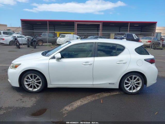2013 Lexus Ct 200h მანქანა იყიდება აუქციონზე, vin: JTHKD5BH6D2122982, აუქციონის ნომერი: 45366231