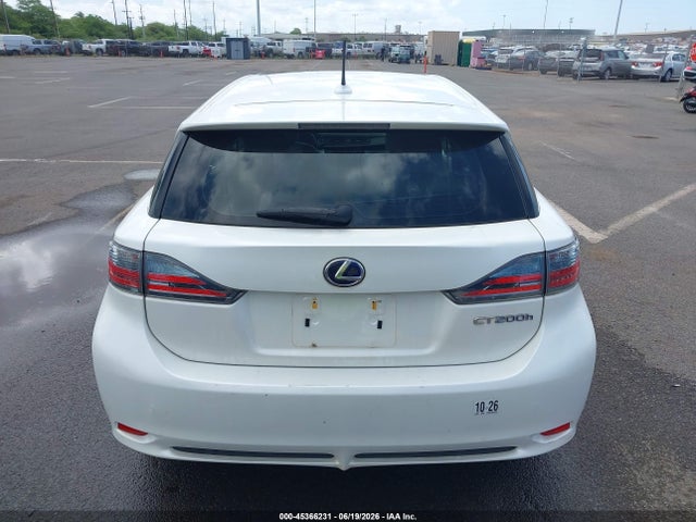 2013 Lexus Ct 200h მანქანა იყიდება აუქციონზე, vin: JTHKD5BH6D2122982, აუქციონის ნომერი: 45366231