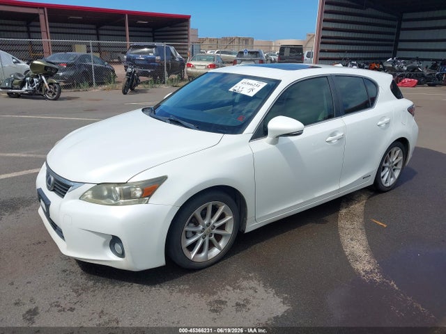 2013 Lexus Ct 200h მანქანა იყიდება აუქციონზე, vin: JTHKD5BH6D2122982, აუქციონის ნომერი: 45366231