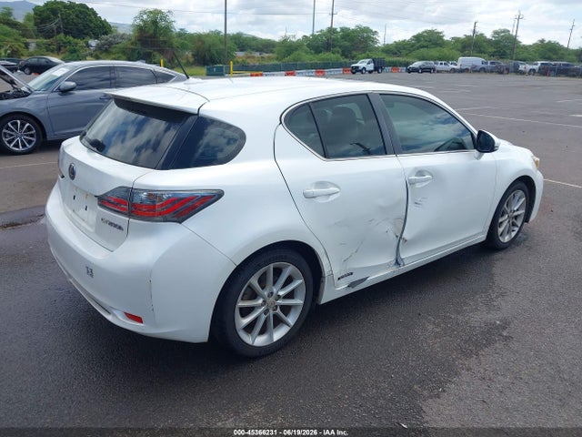 2013 Lexus Ct 200h მანქანა იყიდება აუქციონზე, vin: JTHKD5BH6D2122982, აუქციონის ნომერი: 45366231