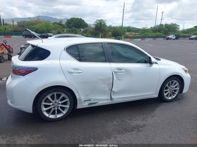 2013 Lexus Ct 200h მანქანა იყიდება აუქციონზე, vin: JTHKD5BH6D2122982, აუქციონის ნომერი: 45366231