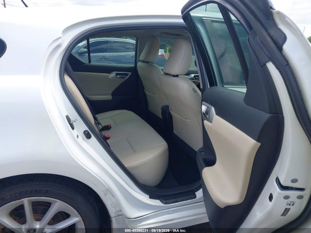 2013 Lexus Ct 200h მანქანა იყიდება აუქციონზე, vin: JTHKD5BH6D2122982, აუქციონის ნომერი: 45366231