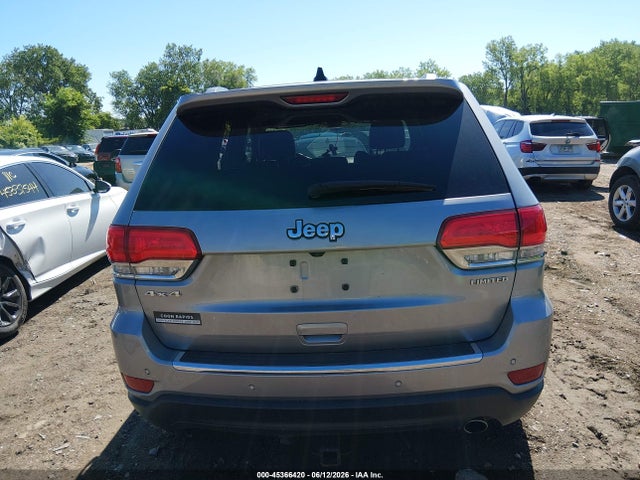 45366420 :رقم المزاد ، 1C4RJFBG2JC379584 vin ، 2018 Jeep Grand Cherokee Limited 4x4 مزاد بيع