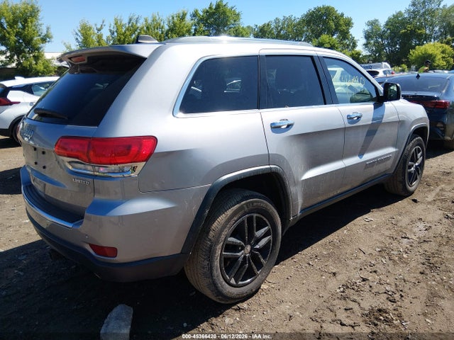 45366420 :رقم المزاد ، 1C4RJFBG2JC379584 vin ، 2018 Jeep Grand Cherokee Limited 4x4 مزاد بيع