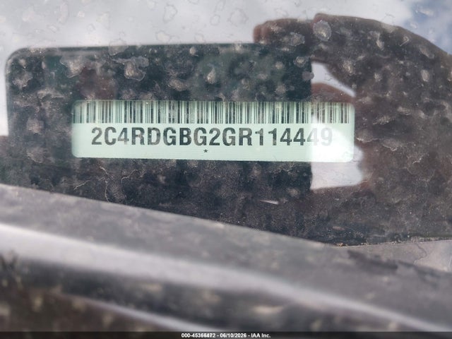 Dodge Grand Caravan Se 2016 2C4RDGBG2GR114449 Image 9