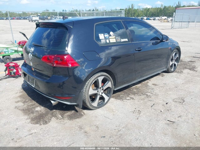 2015 Volkswagen Golf Gti 2.0t S 2-door მანქანა იყიდება აუქციონზე, vin: 3VWTT7AU9FM030163, აუქციონის ნომერი: 45366498