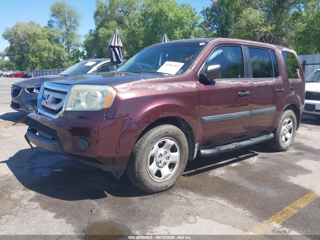 Продажа на аукционе авто 2010 Honda Pilot Lx, vin: 5FNYF3H27AB010598, номер лота: 45366502