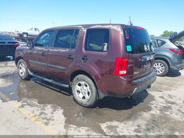 Продажа на аукционе авто 2010 Honda Pilot Lx, vin: 5FNYF3H27AB010598, номер лота: 45366502