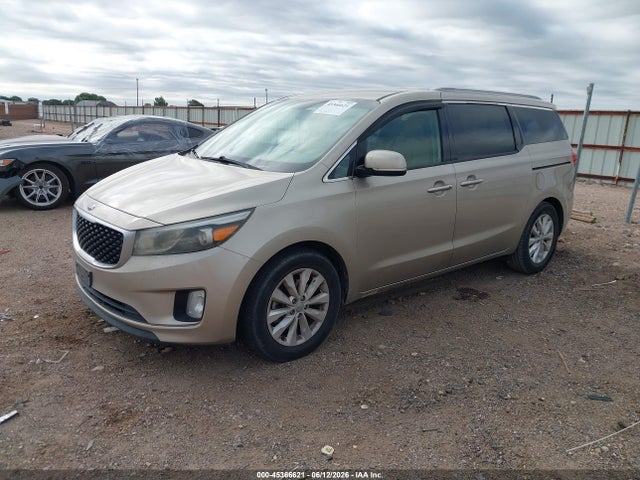 KIA SEDONA EX 2015 KNDMC5C10F6020958 Image 2