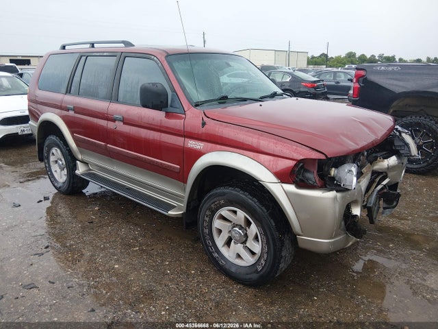 45366668 :رقم المزاد ، JA4LS31H61P053916 vin ، 2001 Mitsubishi Montero Sport Xls مزاد بيع