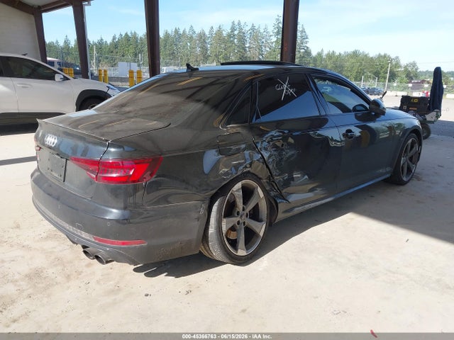 2018 Audi S4 3.0t Premium Plus მანქანა იყიდება აუქციონზე, vin: WAUC4AF42JA038114, აუქციონის ნომერი: 45366763